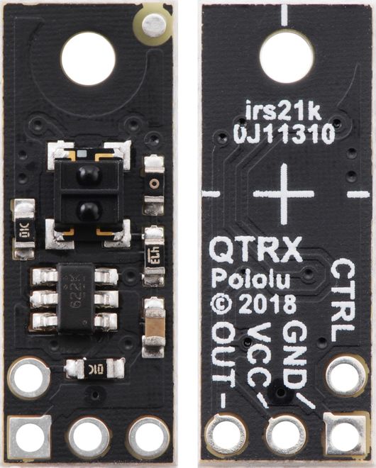 QTRXL-MD-01A 1'li Çizgi Algılama Sensörü (Uzun Algılama Mesafesi) - Geniş PCB - 2