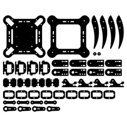 Quadruped (4 Legged) Spider Robot - Without Electronics - 6
