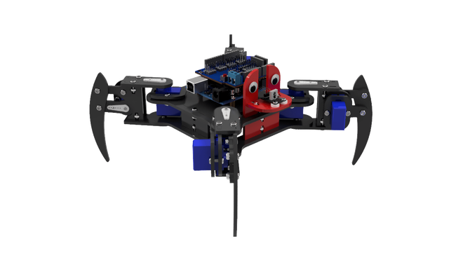 Quadruped (4 Legged) Spider Robot - Without Electronics - 3