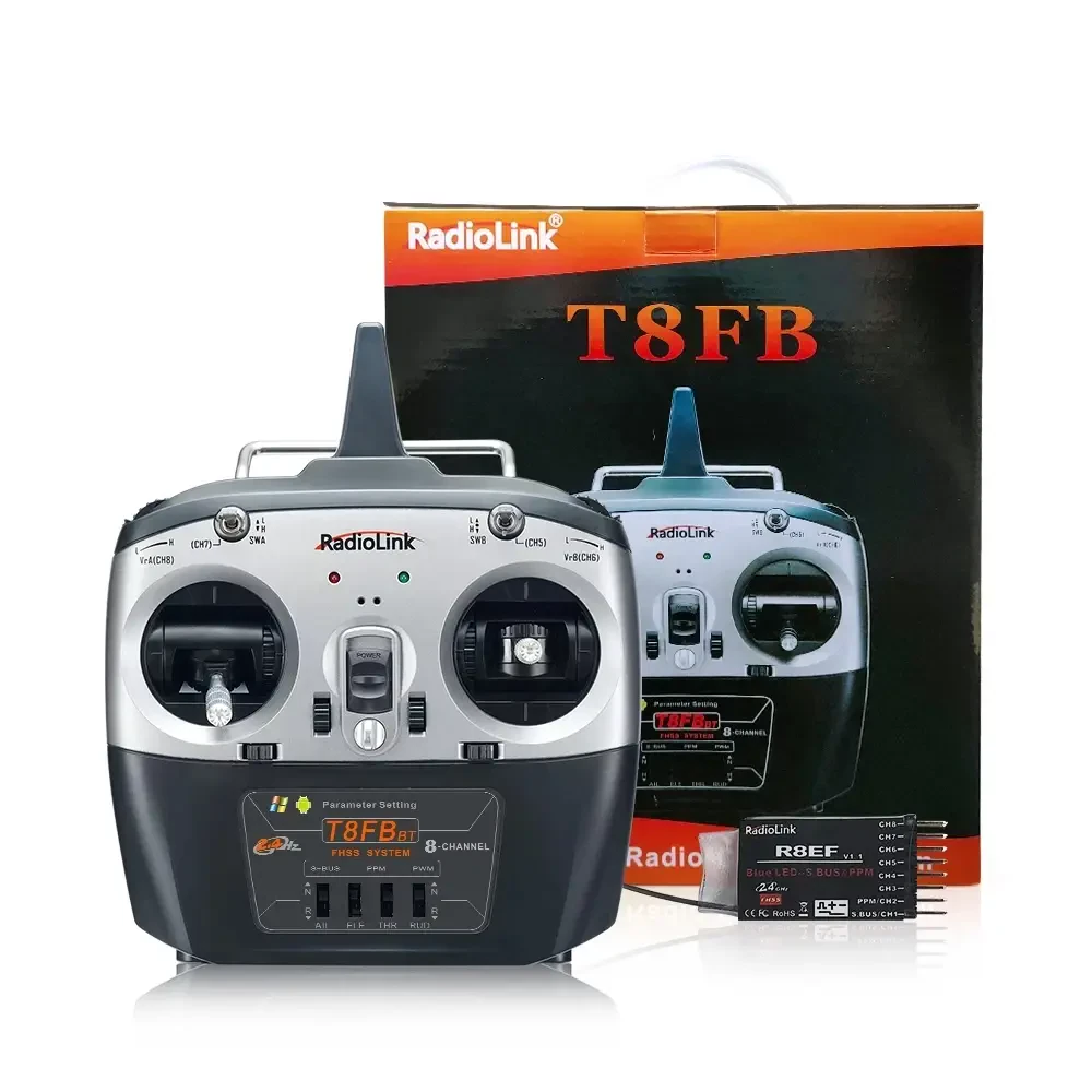 Radiolink T8FB(BT)+R8EF 2.4GHz 8CH Transmitter&Receiver MOD 2 