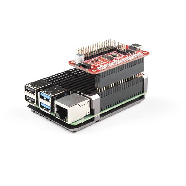 Raspberry 2x20 Ekstra Uzun Header - Çift Sıra Yükseltici Parça (16mm/7.30mm) - 4