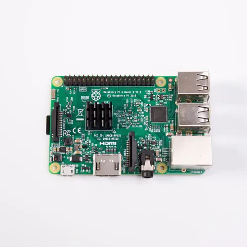 Raspberry Pi 3 / 2 /B+ Bakır Soğutucu - Siyah - 3