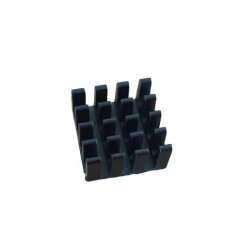 Raspberry Pi 3 / 2 /B+ Bakır Soğutucu - Siyah - 2