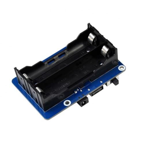 Raspberry Pi için Kesintisiz Güç Kaynağı UPS HAT (B) Pogo Pin - 5V 5A - 1