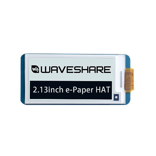 Raspberry Pi 2.13 İnç E-Paper HAT - 1
