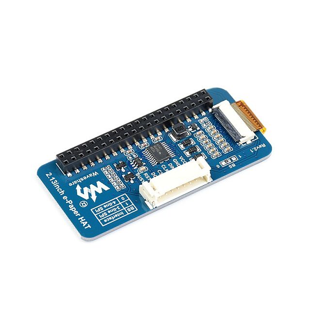 Raspberry Pi 2.13 İnç E-Paper HAT - 3