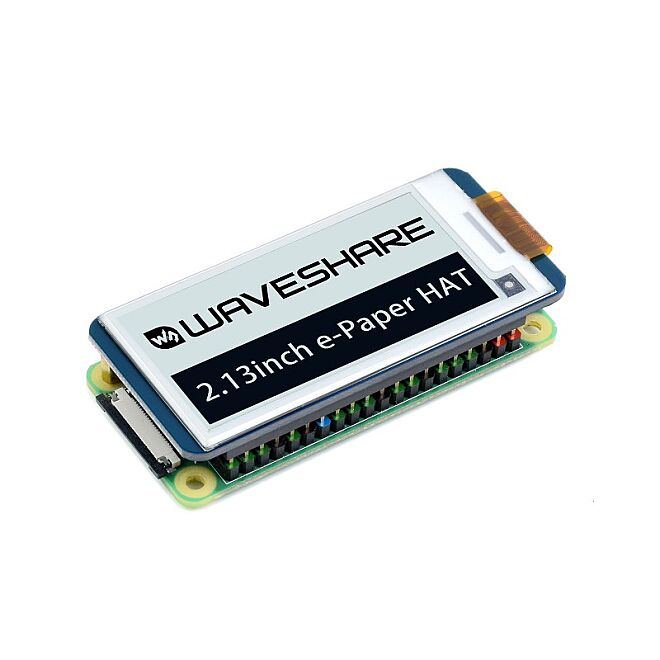 Raspberry Pi 2.13 İnç E-Paper HAT - 6
