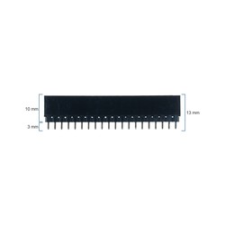 Raspberry Pi 2x20 Header - 3