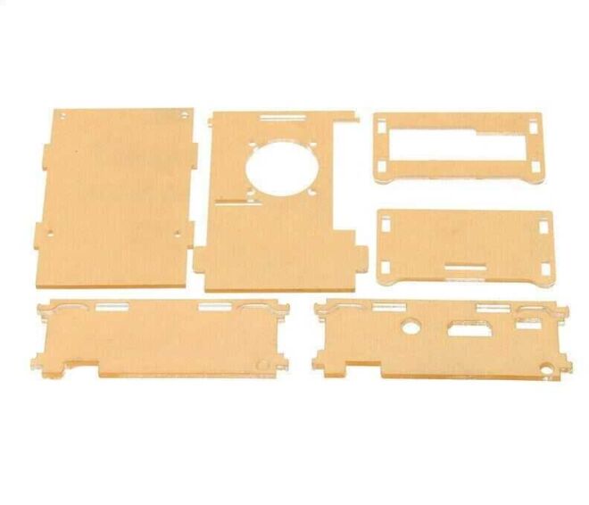 Raspberry Pi 3/2/B+ Transparent Acrylic Case - 2