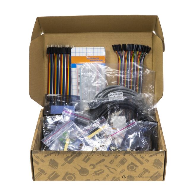 Raspberry Pi 3-4 Compatible Project Development Kit (Raspberry Pi Not Included) - 3