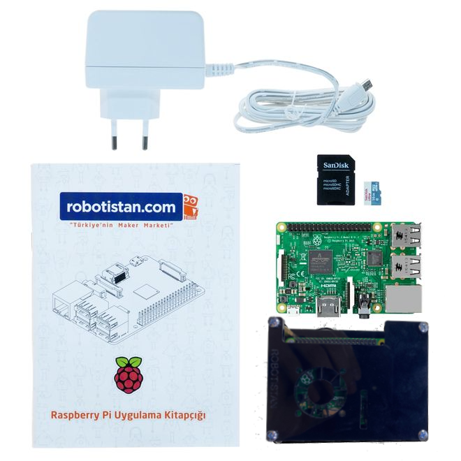 Raspberry Pi 3 Model B+ Combo Kit - With Extras - 1