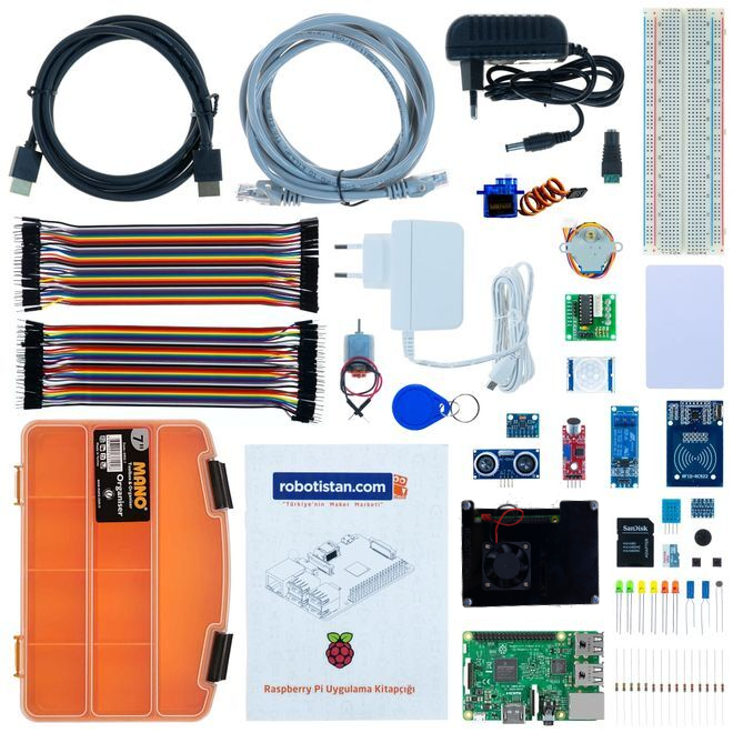 Raspberry Pi 3 Model B+ Proje Seti - 1