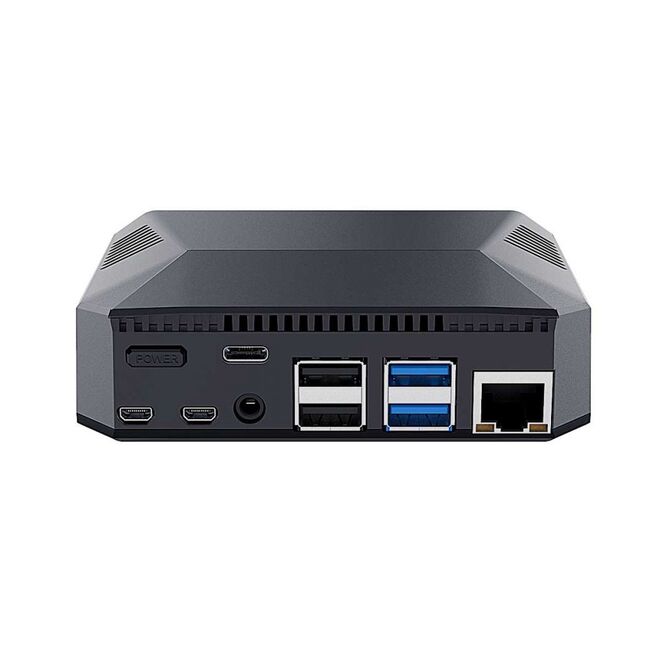 Raspberry Pi 4 Argon ONE Aluminum Case Cooler + Output Organizer - 2