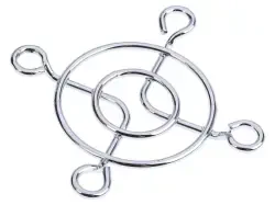 Raspberry Pi Uyumlu Metal Fan Koruma Izgarası - 24x24mm - 2