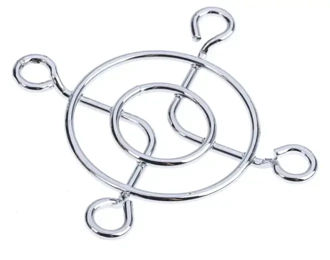 Raspberry Pi Uyumlu Metal Fan Koruma Izgarası - 24x24mm - 2