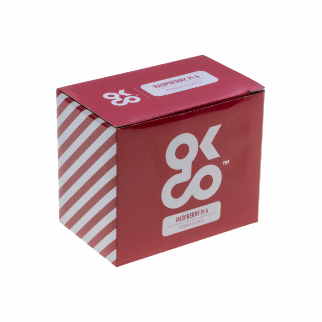 Okdo Raspberry Pi 4 Compatible Power Adapter - 5.1V 3A - 9