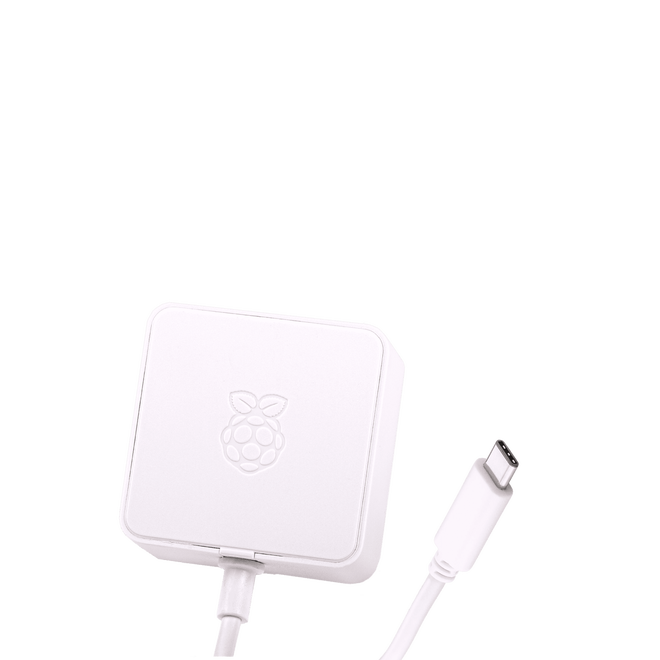 Raspberry Pi 4 Lisanslı Güç Adaptörü 5V 3A USB-C Beyaz - 3