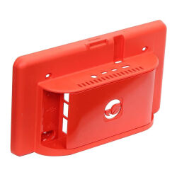 Raspberry Pi 4 Red ABS Touch Screen Box - Multicomp