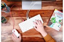 Raspberry Pi 400 Personal Computer Kit - 4