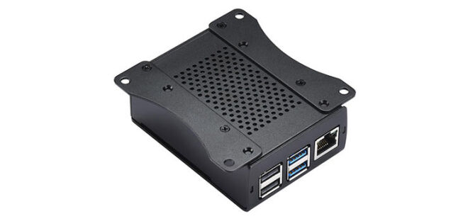 Raspberry Pi 5 Aluminum Case -Fanless - 5
