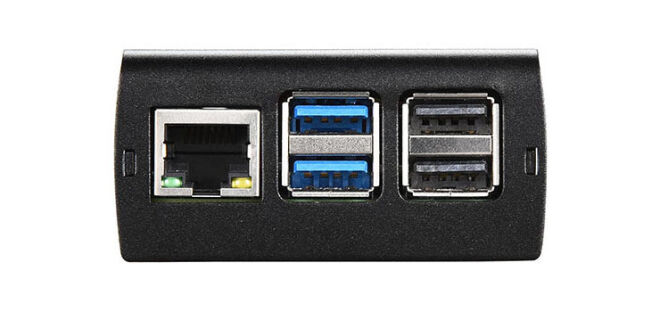 Raspberry Pi 5 Aluminum Case -Fanless - 4