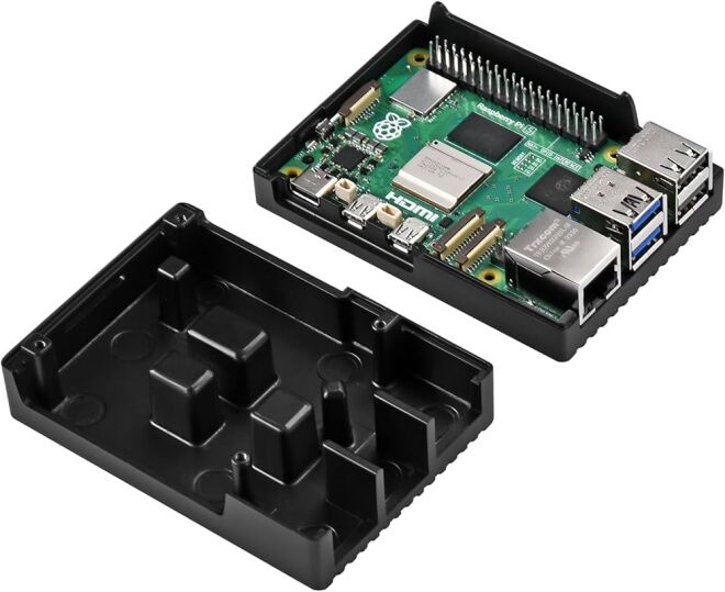Raspberry Pi 5 Alüminyum Endüstriyel Muhafaza Kutusu - 6