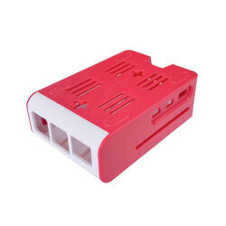 Raspberry Pi 5 Fanlı Muhafaza Kutusu - Kırmızı Beyaz - 3
