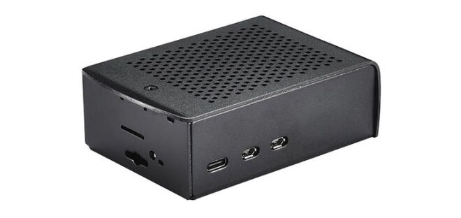 Raspberry Pi 5 Alüminyum Muhafaza Kutusu - Fansız - 2