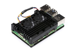 Raspberry Pi 5 Fanlı Alüminyum Muhafaza Kutusu - 3