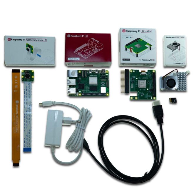 Raspberry Pi Yapay Zeka Seti - AI Kit - 2