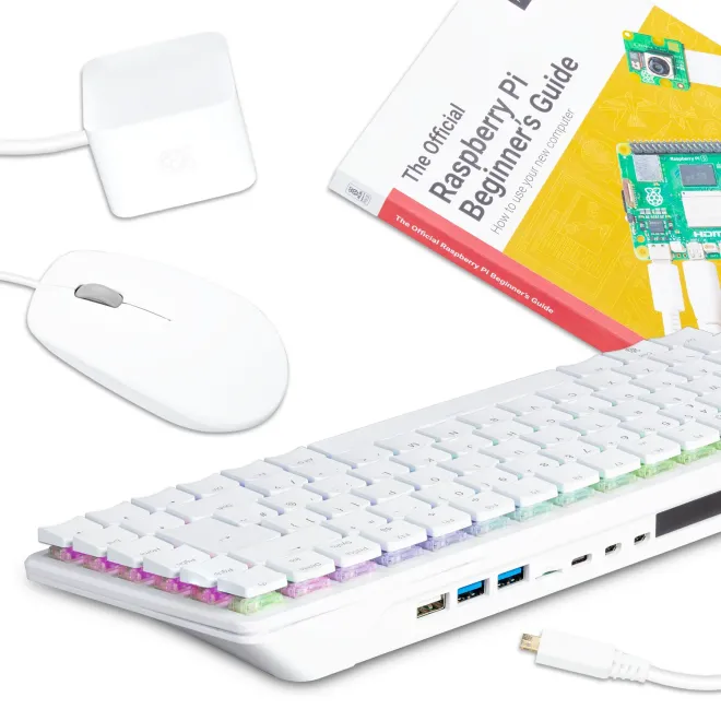 Raspberry Pi 500+ Masaüstü Kit - 1