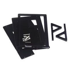 Raspberry Pi 7-inch Screen Black Case - (Pi4-Pi5) - 3