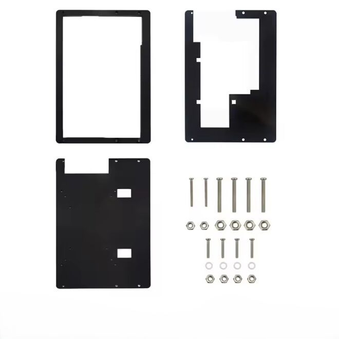 Raspberry Pi 7-inch Screen Black Case - (Pi4-Pi5) - 4