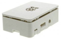 Raspberry Pi 3/2/B+ Beyaz Muhafaza Kutusu - Pi 3/2/B+ White Case - Raspberry Pi
