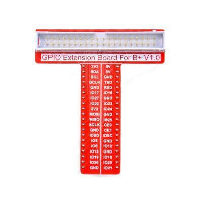 Raspberry Pi 3/2/B+/A+ GPIO-Breadboard Card - T Tye GPIO Board - 4