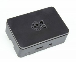 Raspberry Pi B+/2/3 Siyah Muhafaza Kutusu - Pi 2/B+ Black Case - Raspberry Pi
