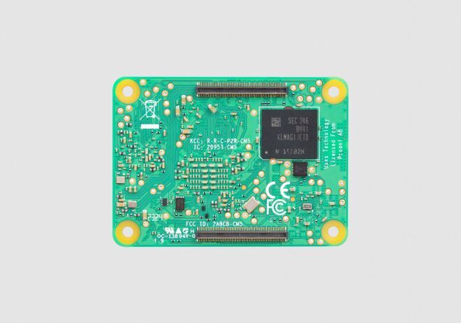 Raspberry Pi Compute Module CM5, 4GB RAM/64GB eMMC, Wireless - CM5104064 - 3