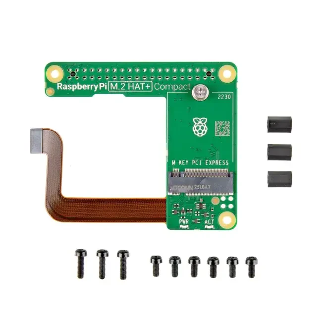 Raspberry Pi M.2 HAT Plus Compact - 5