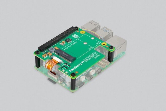 Raspberry Pi M.2 HAT Plus - 1