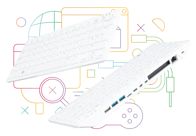 Raspberry Pi Pi 500 Masaüstü Bilgisayar Kiti - 4