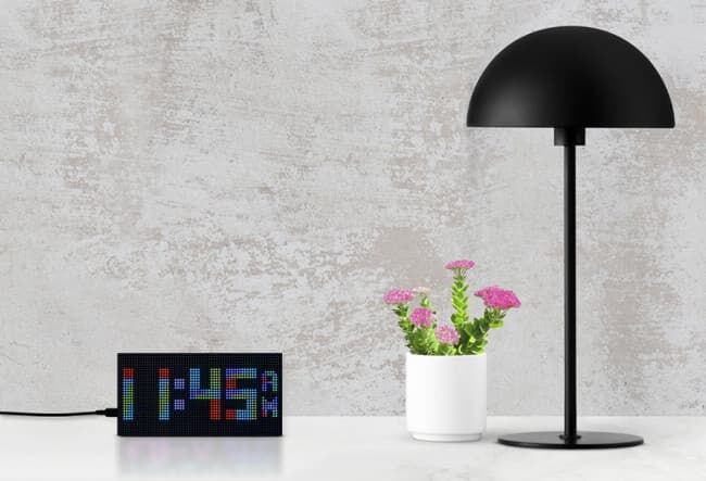 Raspberry Pi Pico için RGB Çok Özellikli Dijital Saat - 64×32 Izgara - RTC - 3