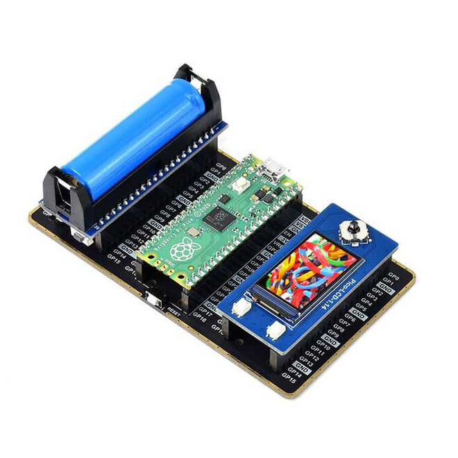 Raspberry Pi Pico için İkili GPIO Genişletici - İki Set Erkek Header - 1