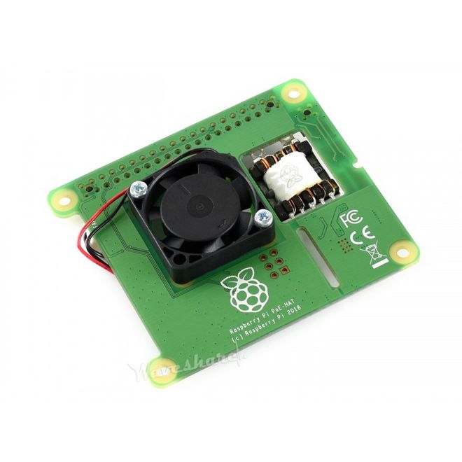 Raspberry Pi PoE HAT (Ethernet Üzerinden Besleme) - 1