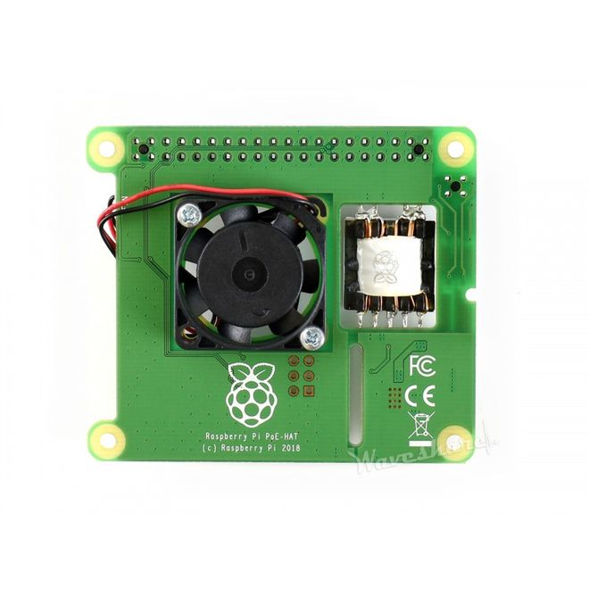 Raspberry Pi PoE HAT (Power over Ethernet) - 2