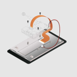 Raspberry Pi Resmi Dokunmatik Ekran 2 - 2