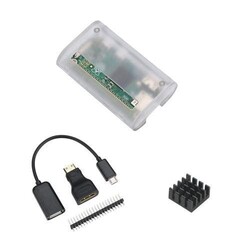 Raspberryi Pi Zero Mat Muhafaza Kutusu - 3 in 1 Adaptör Kit - 1