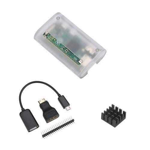 Raspberryi Pi Zero Mat Muhafaza Kutusu - 3 in 1 Adaptör Kit - 1