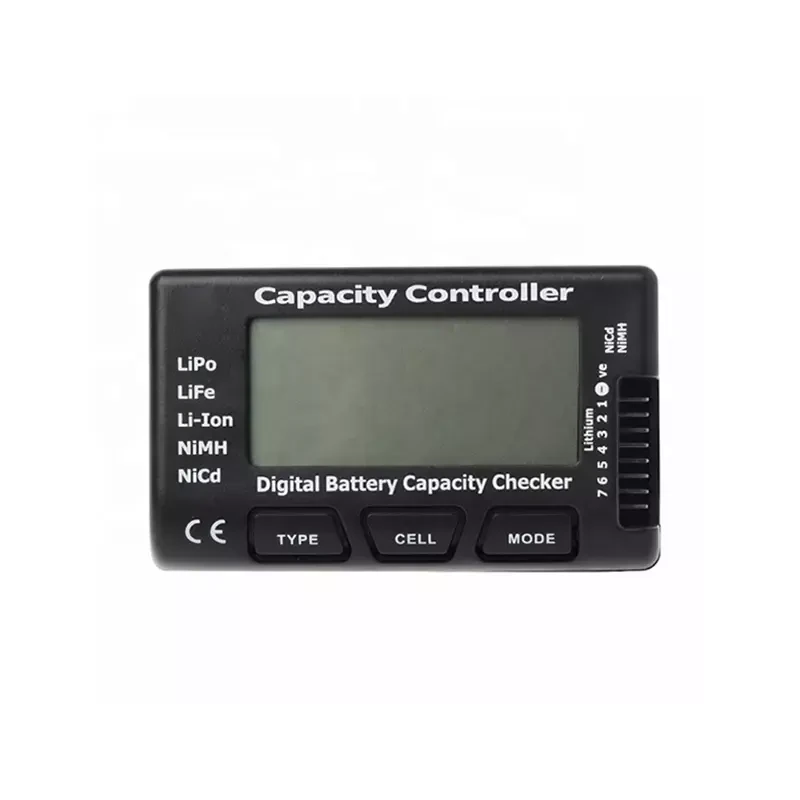 RC CellMeter 7 Digital Battery Capacity Checker LiPo LiFe Li-ion Nicd NiMH Battery Voltage Tester Controls CellMeter7 - Robotistan