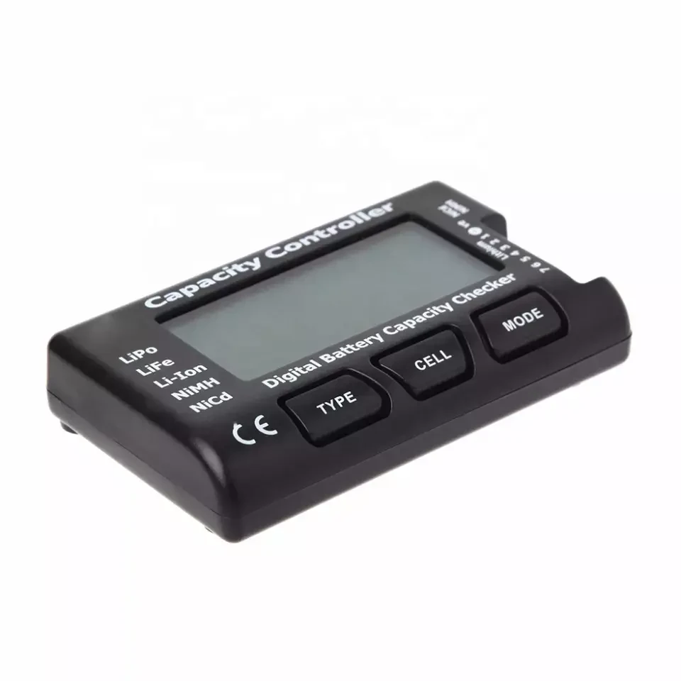RC CellMeter 7 Digital Battery Capacity Checker LiPo LiFe Li-ion Nicd NiMH Battery Voltage Tester Controls CellMeter7 - 2