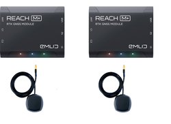 Reach M+ RTK Kit (Reach M+ (X2) + Tallsyman Antenna (X2)) - Emlid